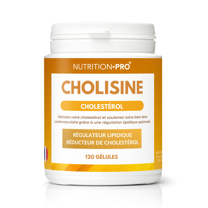 Nutrition Pro - Cholisine 120 gelules cholesterol equilibre et coeur