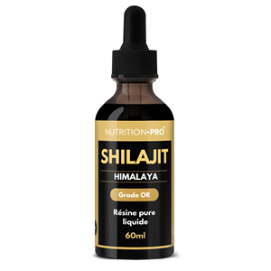 Shilajit 60 ml energie et mineraux naturels