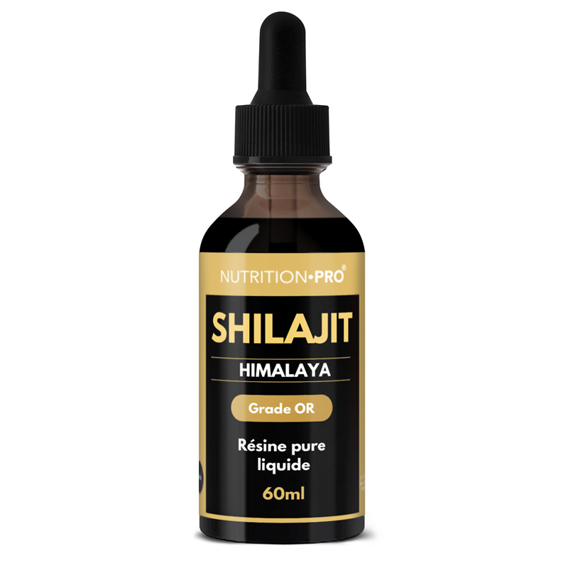 Nutrition Pro - Shilajit 60 ml energie et mineraux naturels