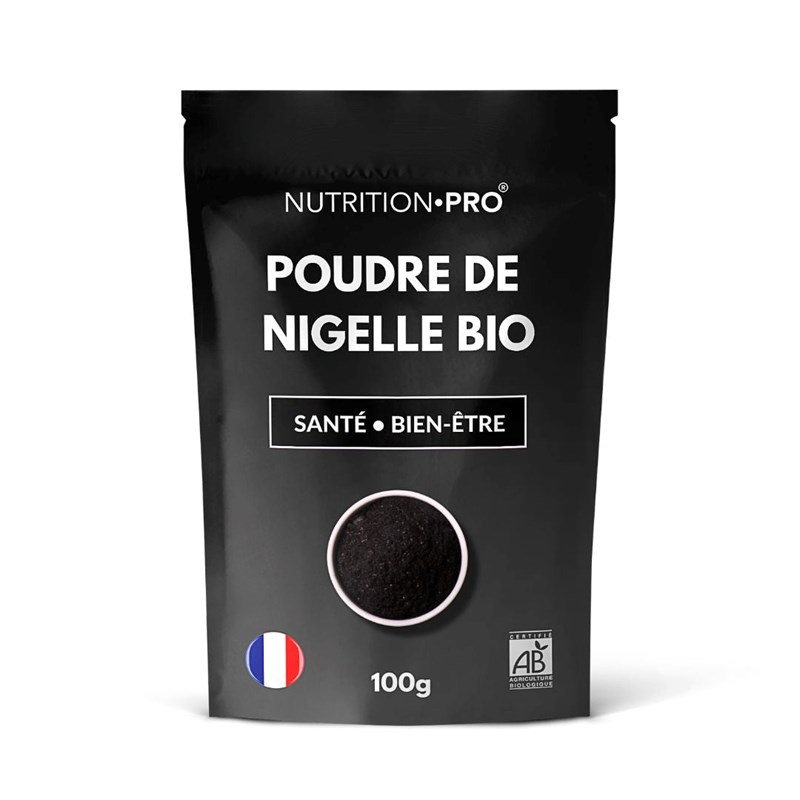 Nigelle bio poudre 100g antioxydants et bien-etre digestif
