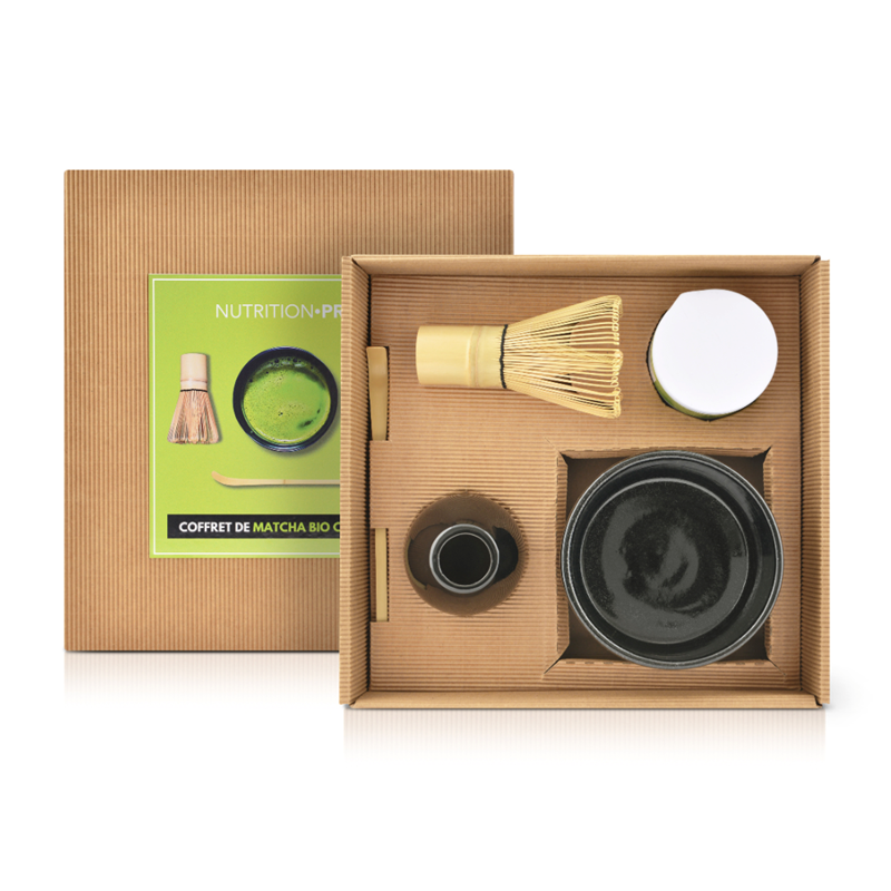The matcha bio coffret antioxydants et energie douce