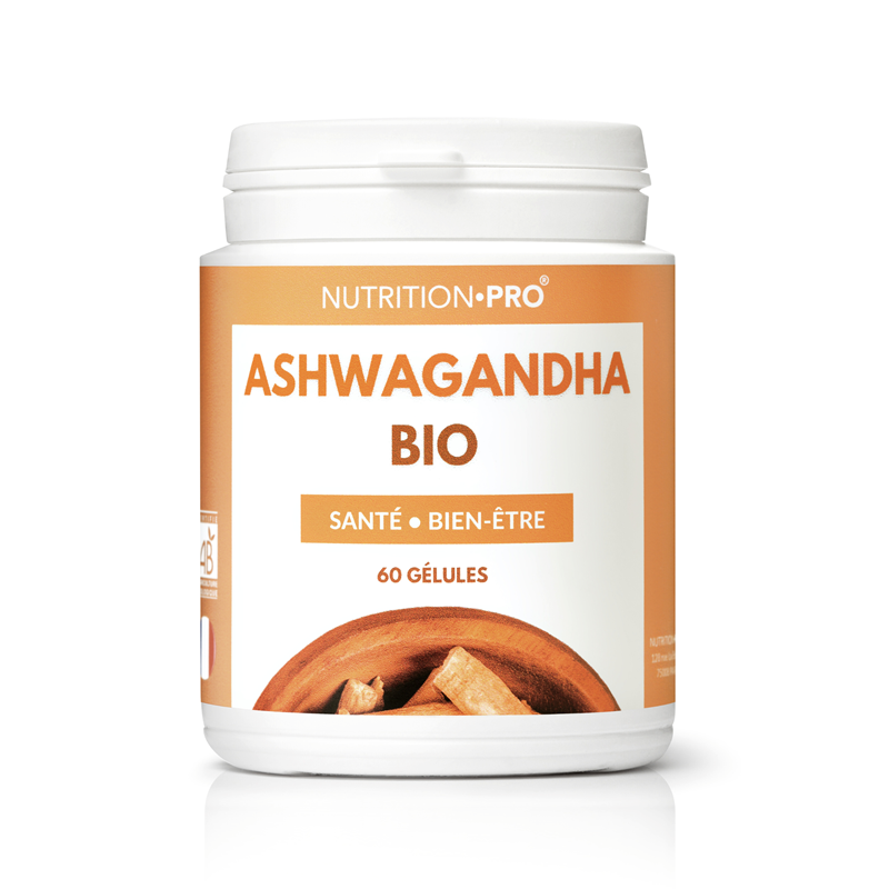 Nutrition Pro - Ashwagandha ksm-66 60 gelules anti-stress et energie