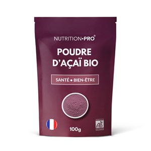 Acai bio poudre 100g antioxydants et energie