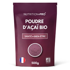 Acai bio poudre 500g antioxydants et energie