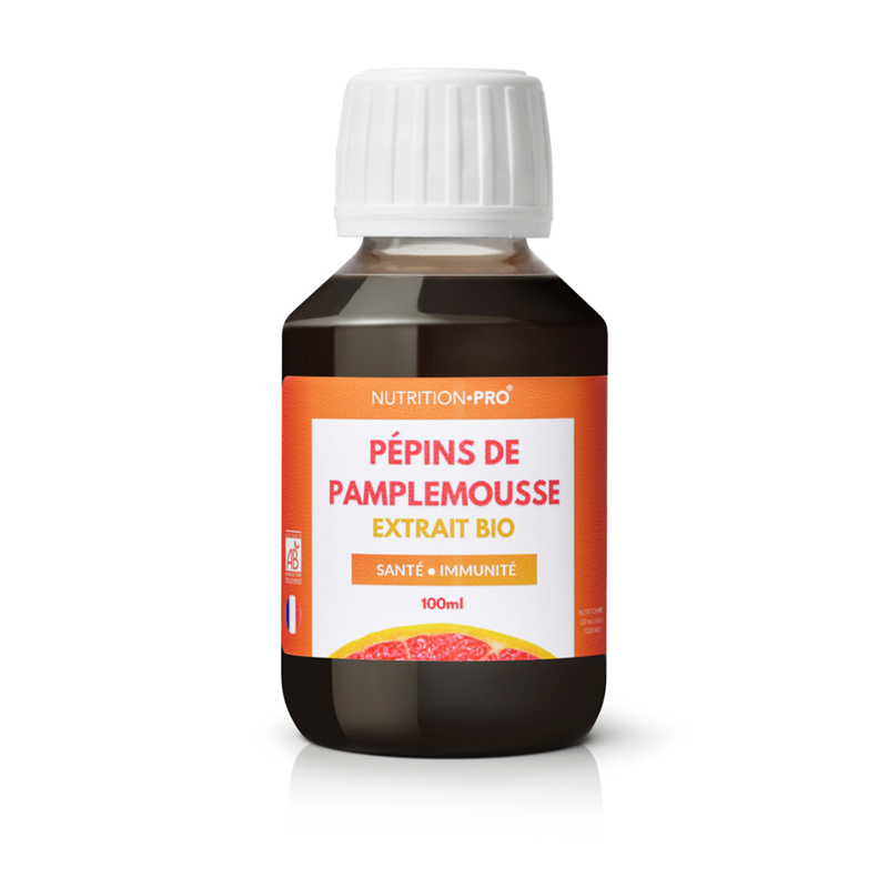 Pepins de pamplemousse bio 100ml immunite et equilibre intestinal