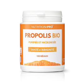 Propolis bio 120 gelules immunite et protection antioxydante