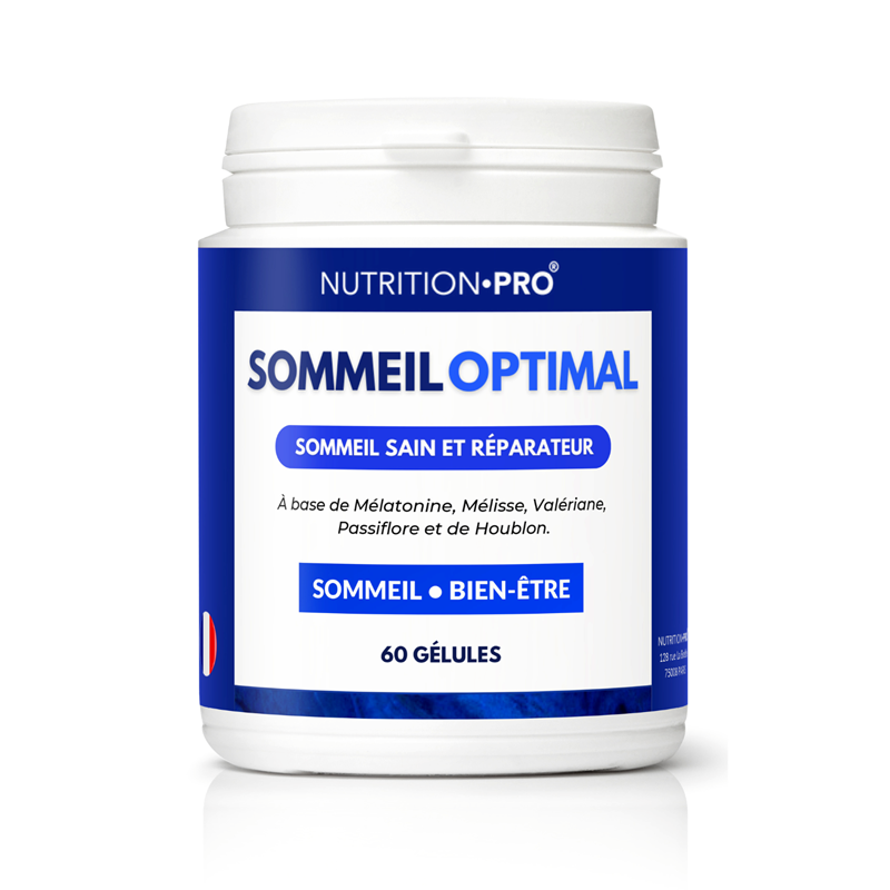 Nutrition Pro - Sommeil optimal 60 gelules endormissement rapide et detente