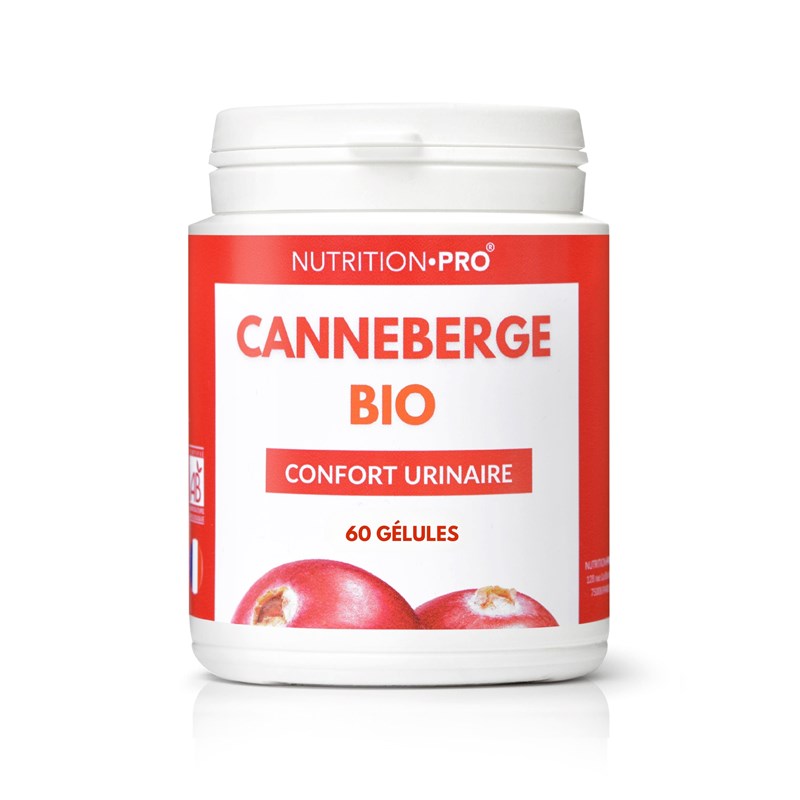Nutrition Pro - Canneberge bio 120 gelules confort urinaire et defenses