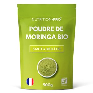 Moringa bio poudre 500g energie et defenses naturelles