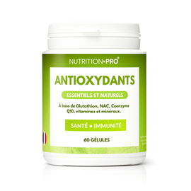 Antioxydants 60 gelules protection cellulaire et vitalite