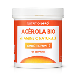 Acerola bio 120 comprimes immunite et energie naturelle