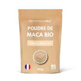 Maca bio poudre 100g energie et equilibre hormonal