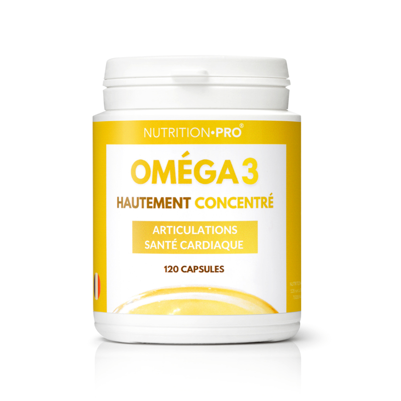 Nutrition Pro - Omega 3 omegavie 120 capsules coeur sante et articulations