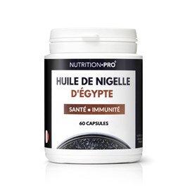 Huile de nigelle egypte 60 capsules immunite et bien-etre
