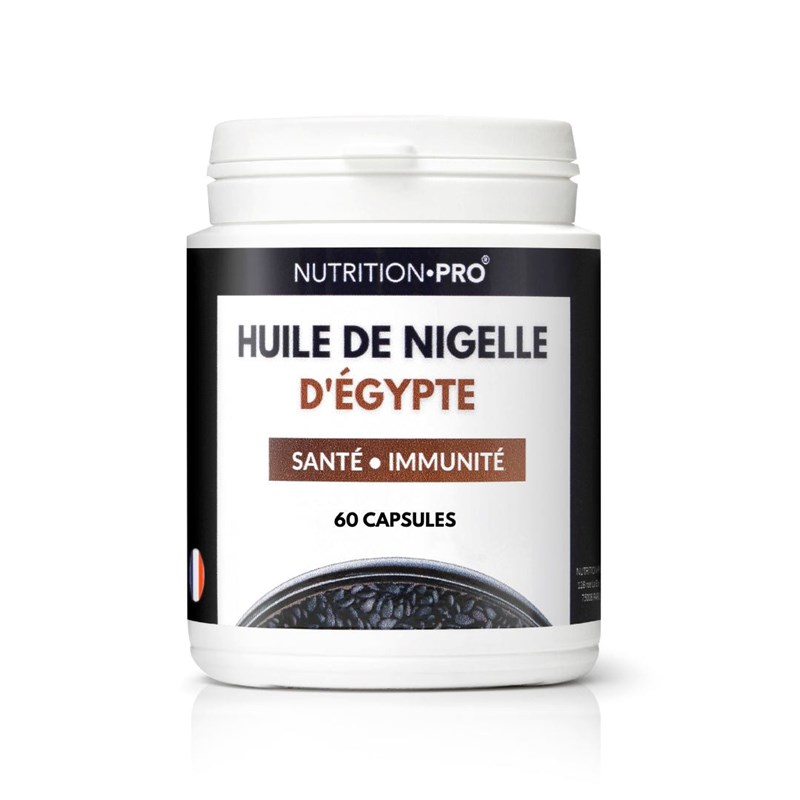 Huile de nigelle egypte 60 capsules immunite et bien-etre