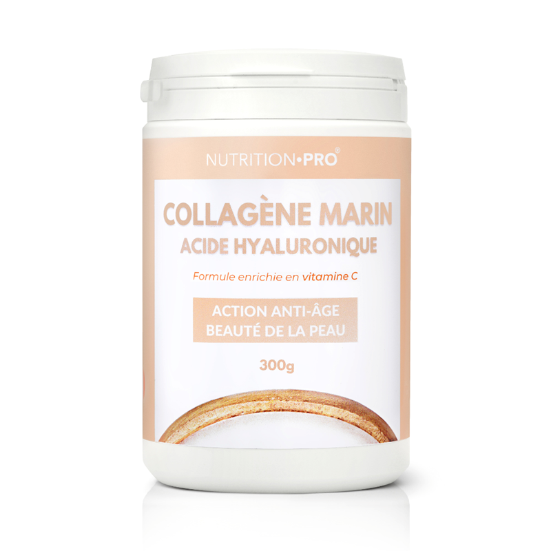 Nutrition Pro - Collagene marin 300g hydratation peau et articulations