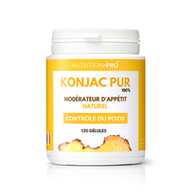 Konjac pur 120 gelules satiete et gestion du poids