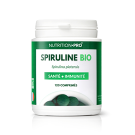 Spiruline bio 120 comprimes energie et defenses naturelles