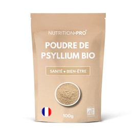 Psyllium blond bio poudre 100g transit et satiete naturelle