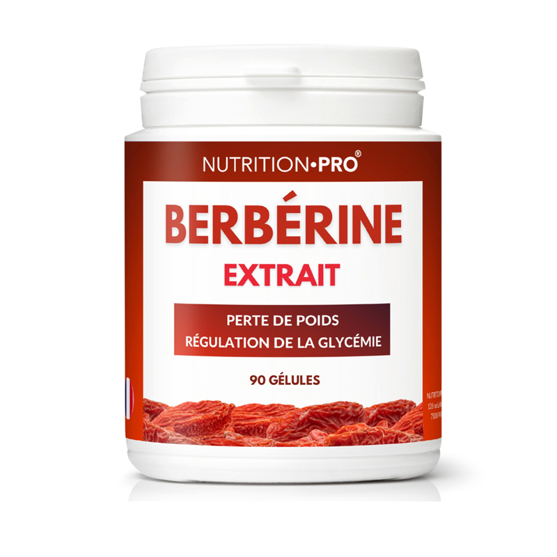 Nutrition Pro - Berberine 97 % 90 gelules glycemie equilibree et metabolisme