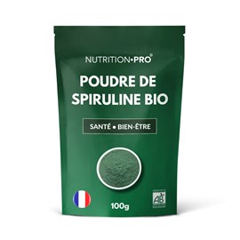 Spiruline bio poudre 100g energie et defenses naturelles