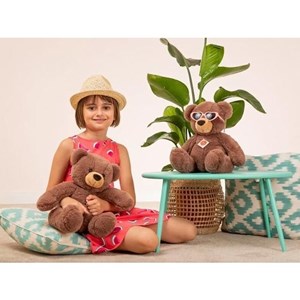 Peluche ours marron 40 cm