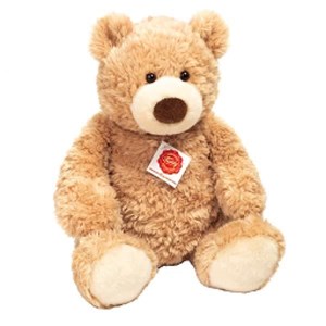 Peluche ours sable 35 cm