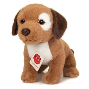 Adorable peluche chiot ultra douce 25 cm