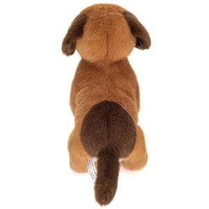 Adorable peluche chiot ultra douce 25 cm