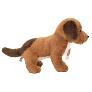 Adorable peluche chiot ultra douce 25 cm
