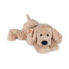 Peluche chien beige 40 cm