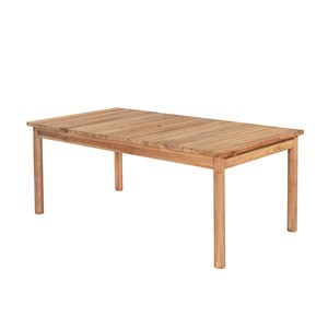 Table extensible teck massif auckland xl