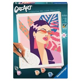 Creart - 24x30 cm - neon diva