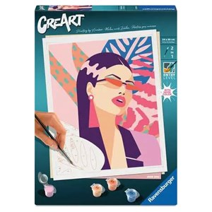 Creart - 24x30 cm - neon diva