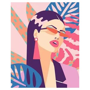 Creart - 24x30 cm - neon diva