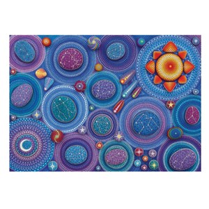 Puzzle 1000 pieces constellation celeste