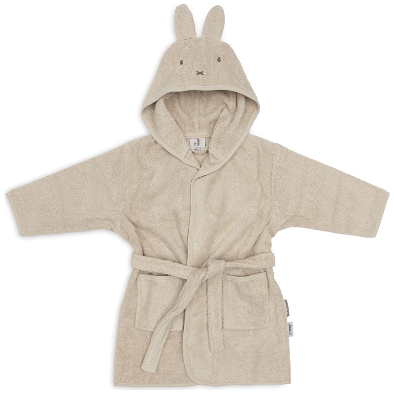 Peignoir en éponge miffy warm sand (1-2 ans)