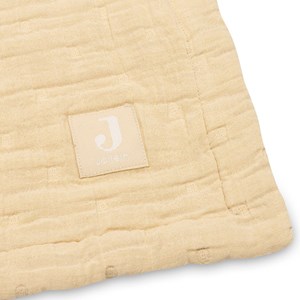 Couverture en gaze de coton jacquard vanilla (75 x 100 cm)