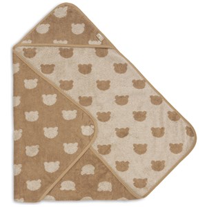 Cape de bain en éponge teddy bear (75 x 75 cm)