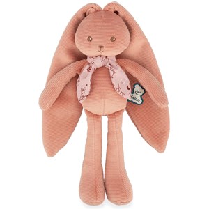 Peluche pantin lapin terracotta 25 cm