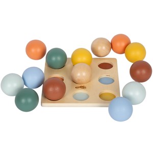 Jeu de tri montessori avec boules
