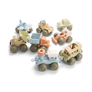 Véhicules en bioplastique 8 pcs