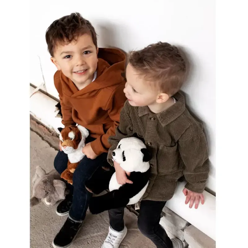 Eco peluche panda assis 23 cm (WWF) - Image 3