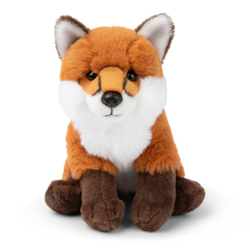 Eco peluche renard roux 15 cm