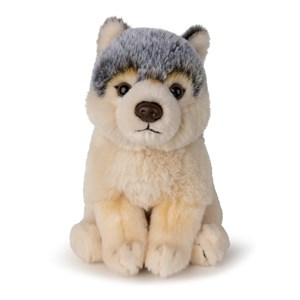 Eco peluche loup 15 cm