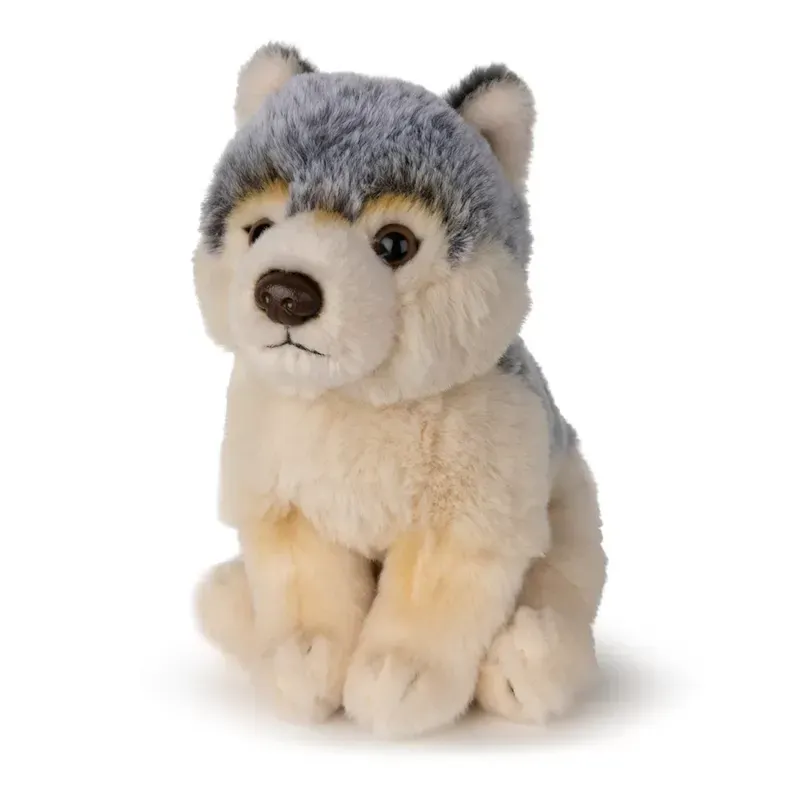 Eco peluche loup 15 cm (WWF) - Image 1