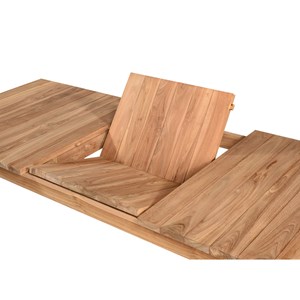 Table extensible teck massif auckland