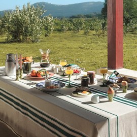 Nappe 250x170cm corda vert