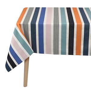 Nappe 160x160cm garlin bleu bic
