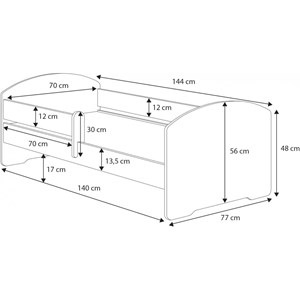 Lit 1001jouets jaune